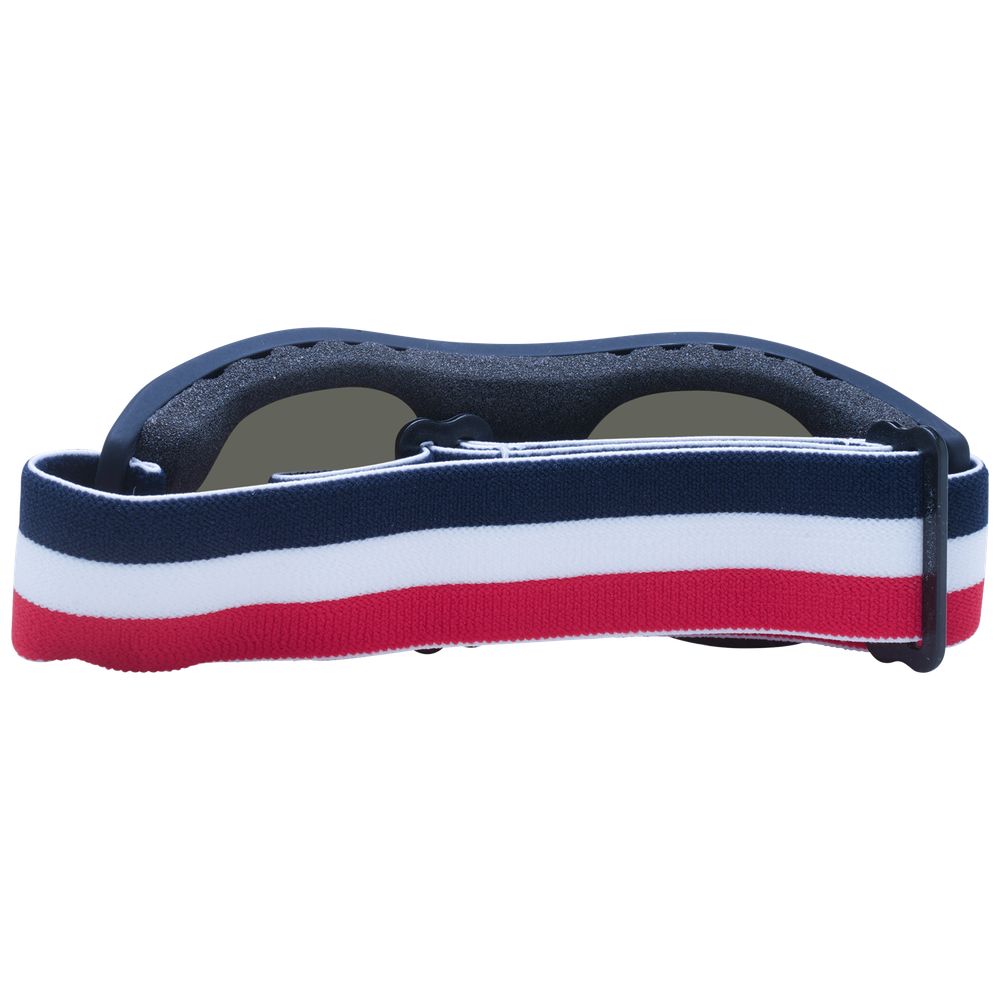 Blue Plastic Sport Sunglasses