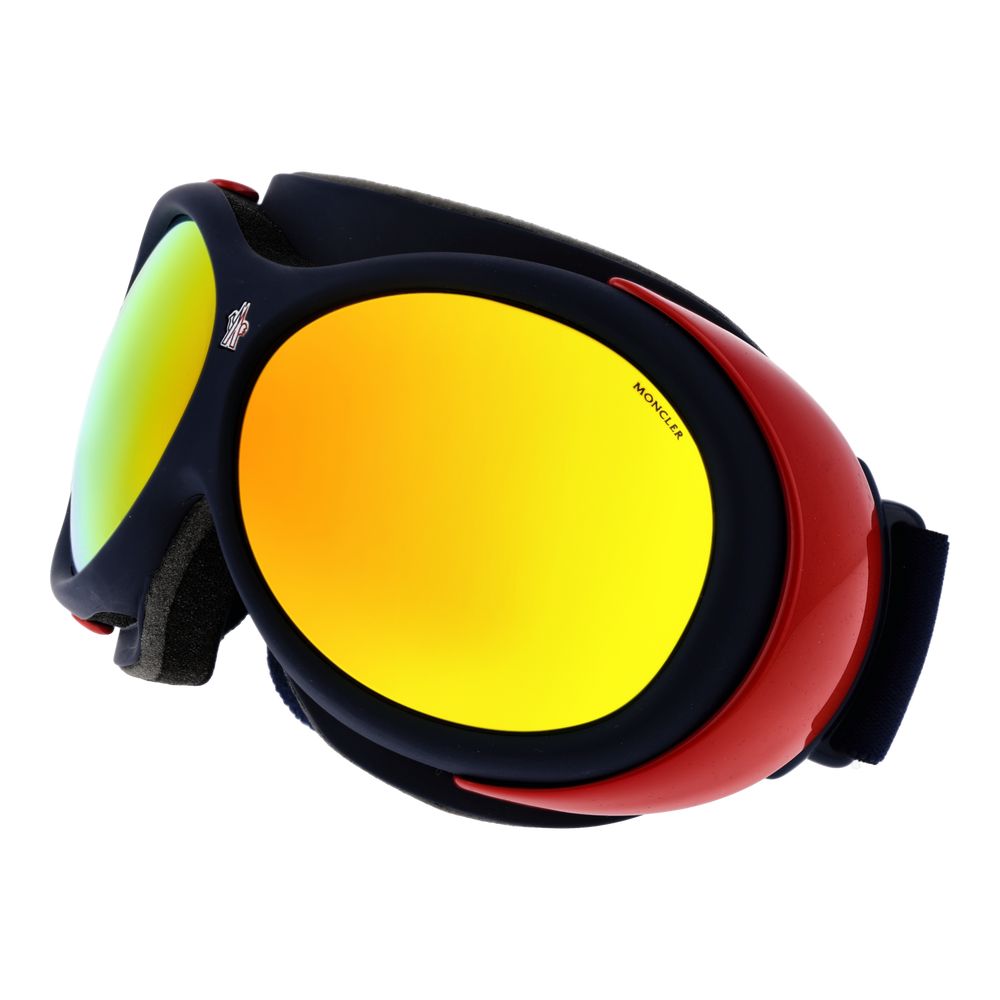 Red Plastic Sport Sunglasses