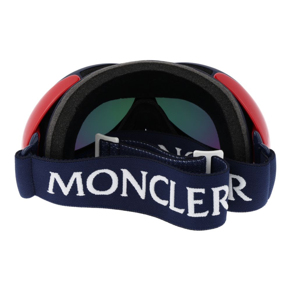 Red Plastic Sport Sunglasses