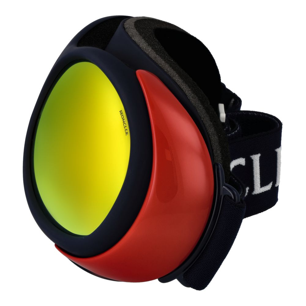 Red Plastic Sport Sunglasses