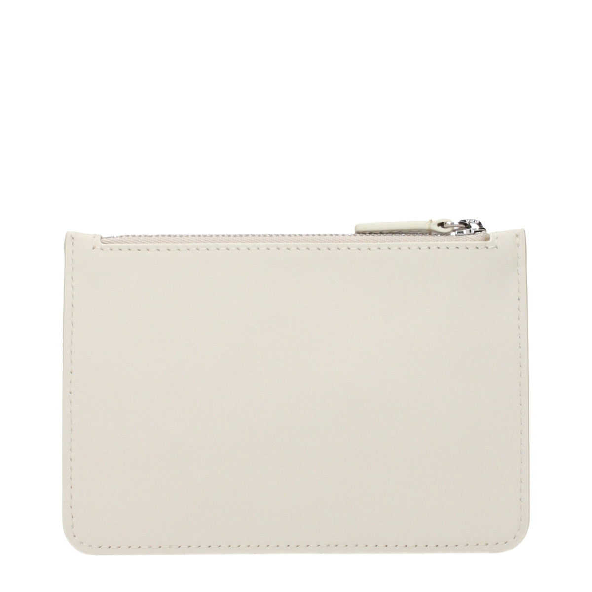Beige Leather Coin Purse