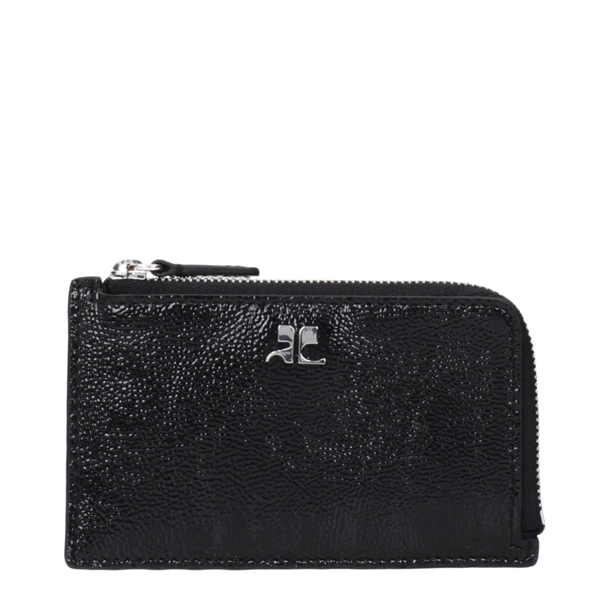 Black Leather Coin Purse