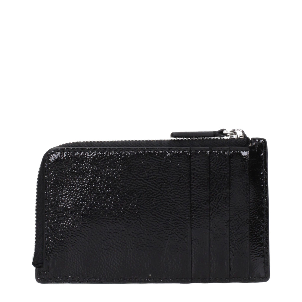 Black Leather Coin Purse