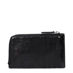 Black Leather Coin Purse