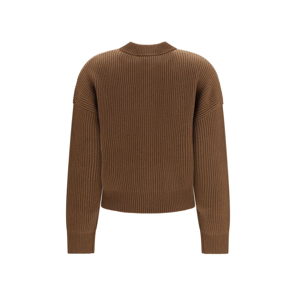 Carnet Brown Merino Wool Cardigan