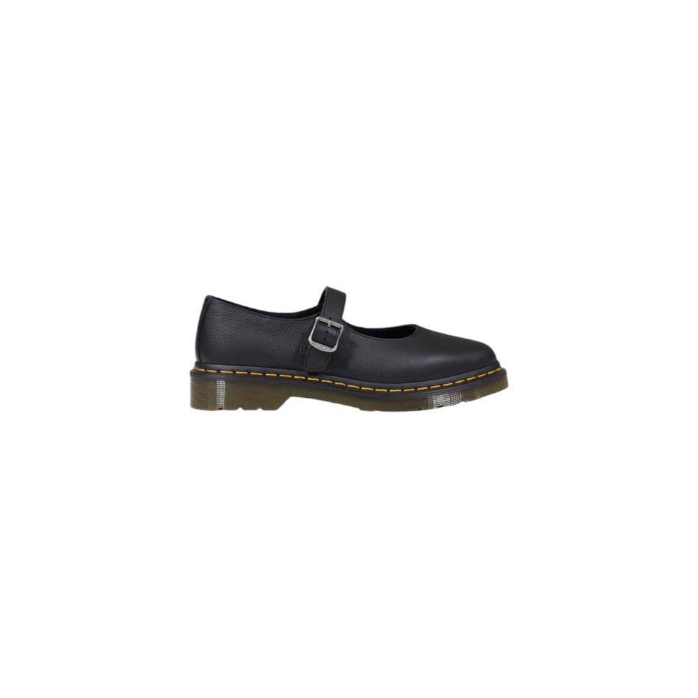Black Leather Elphie Mj Virginia Shoes