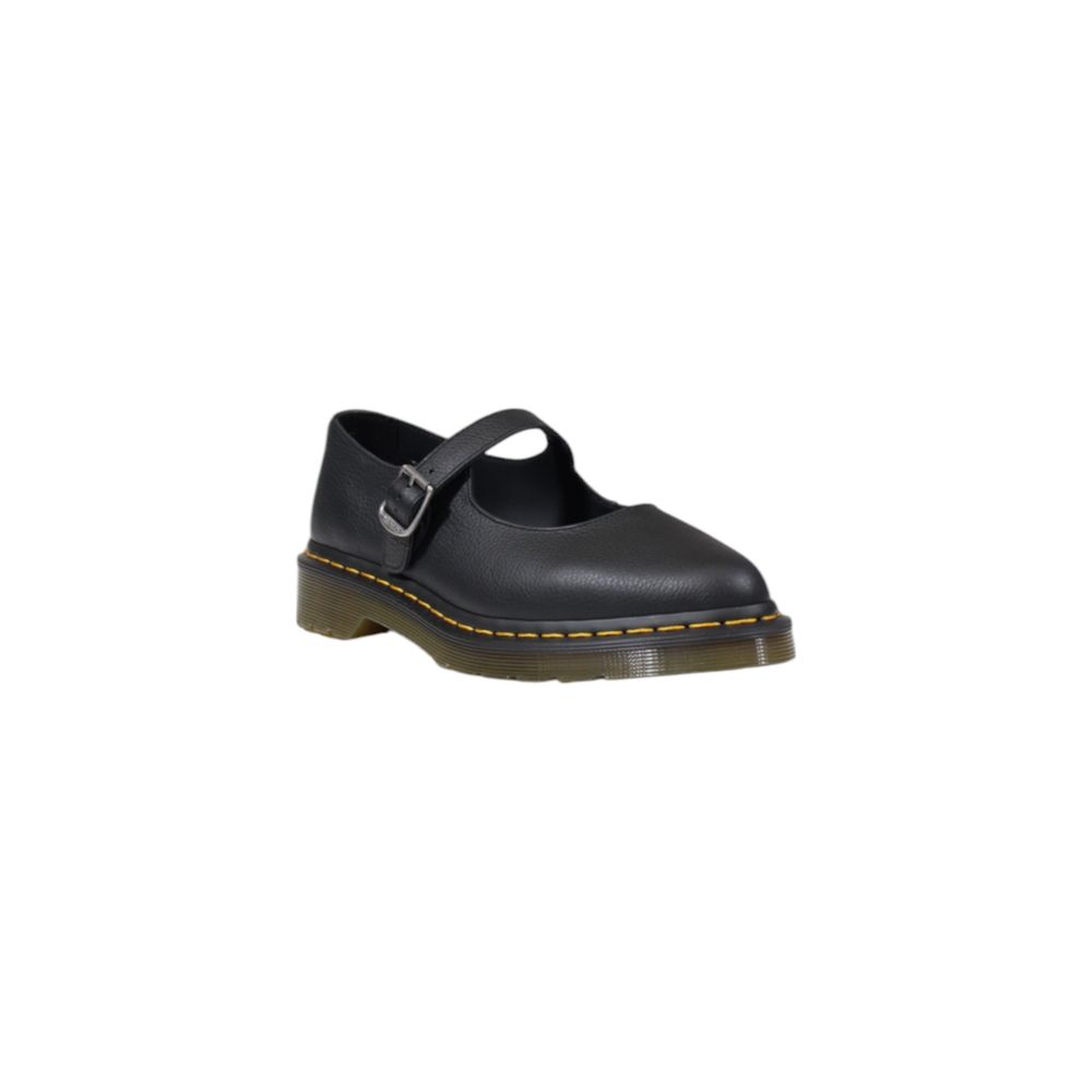 Black Leather Elphie Mj Virginia Shoes