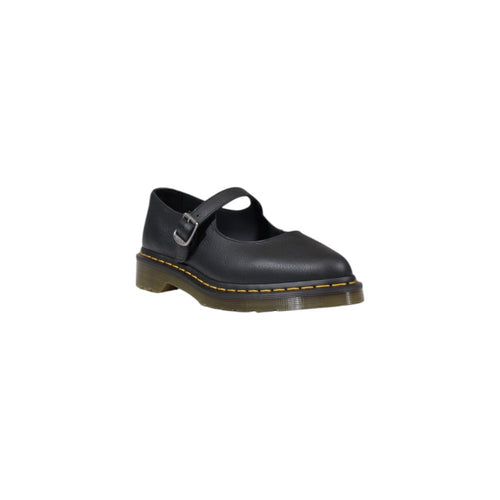 Black Leather Elphie Mj Virginia Shoes