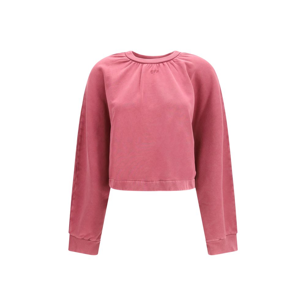 Off Stamp Balloon Crewneck Sweatshirt