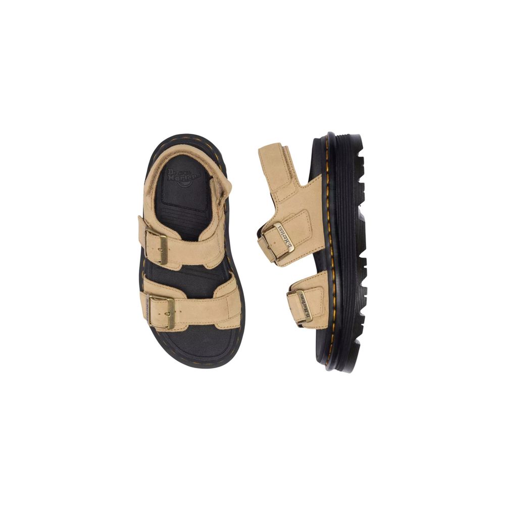 Suede Leather Zebzag Sandal Savannah
