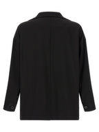 Black Wool Chore Blazer