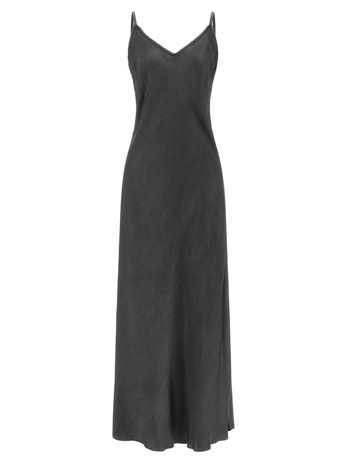 Viscose Satin Viper Long Dress