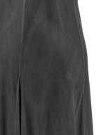 Viscose Satin Viper Long Dress