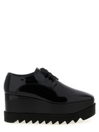 Black Polyurethane Monochrome Elyse Wedges