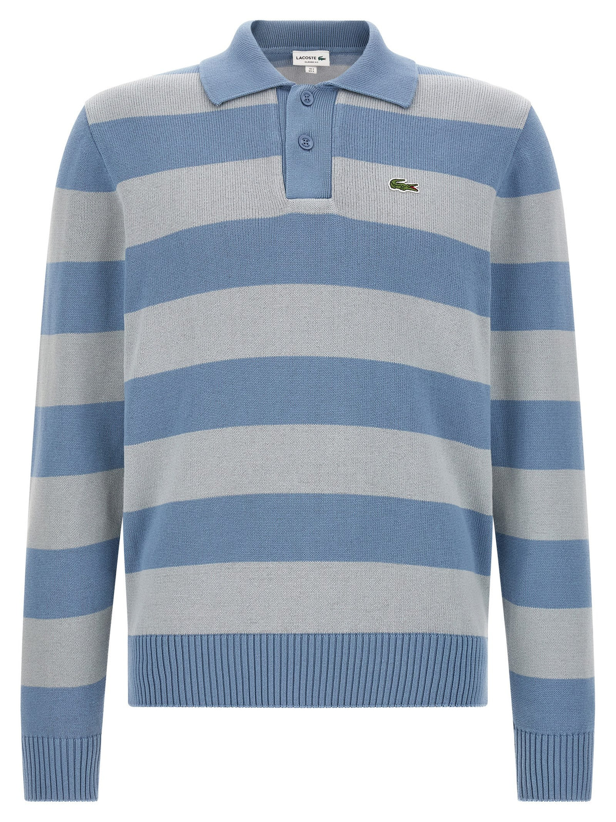 Light Blue Cotton Polo Shirt
