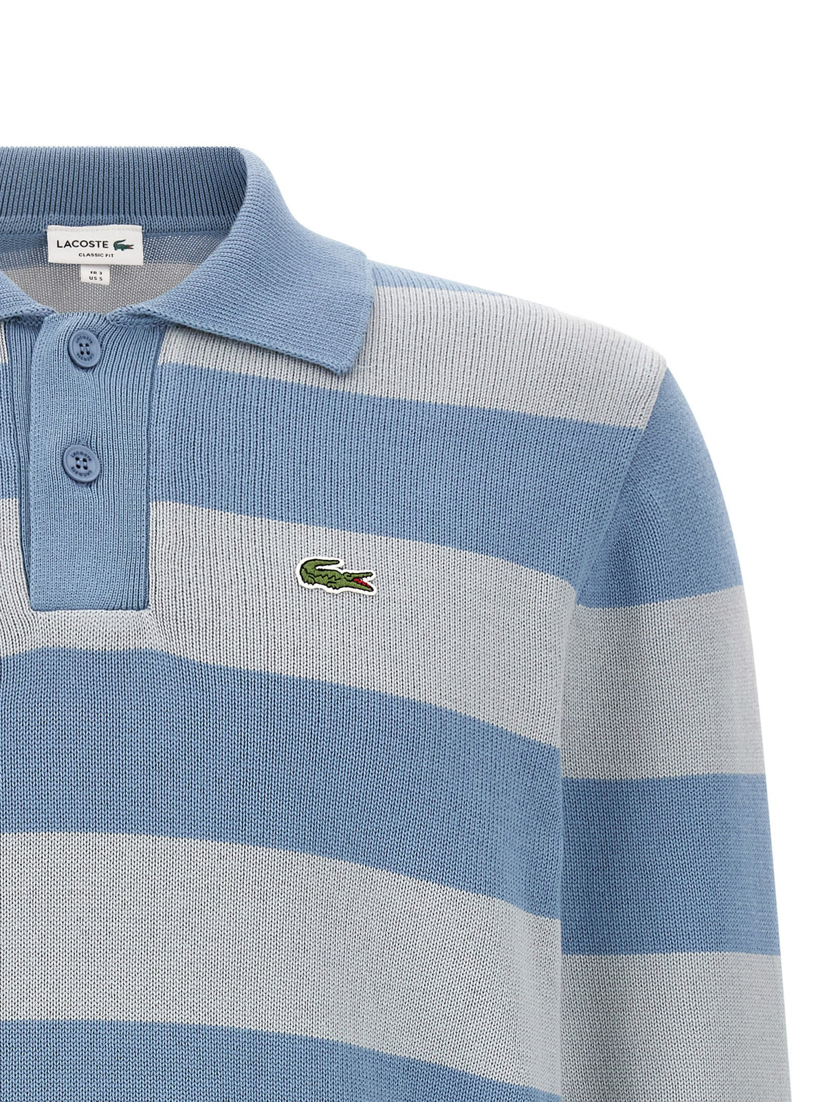 Light Blue Cotton Polo Shirt