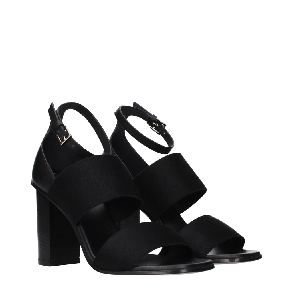 Elegant Fabric Platform Sandals