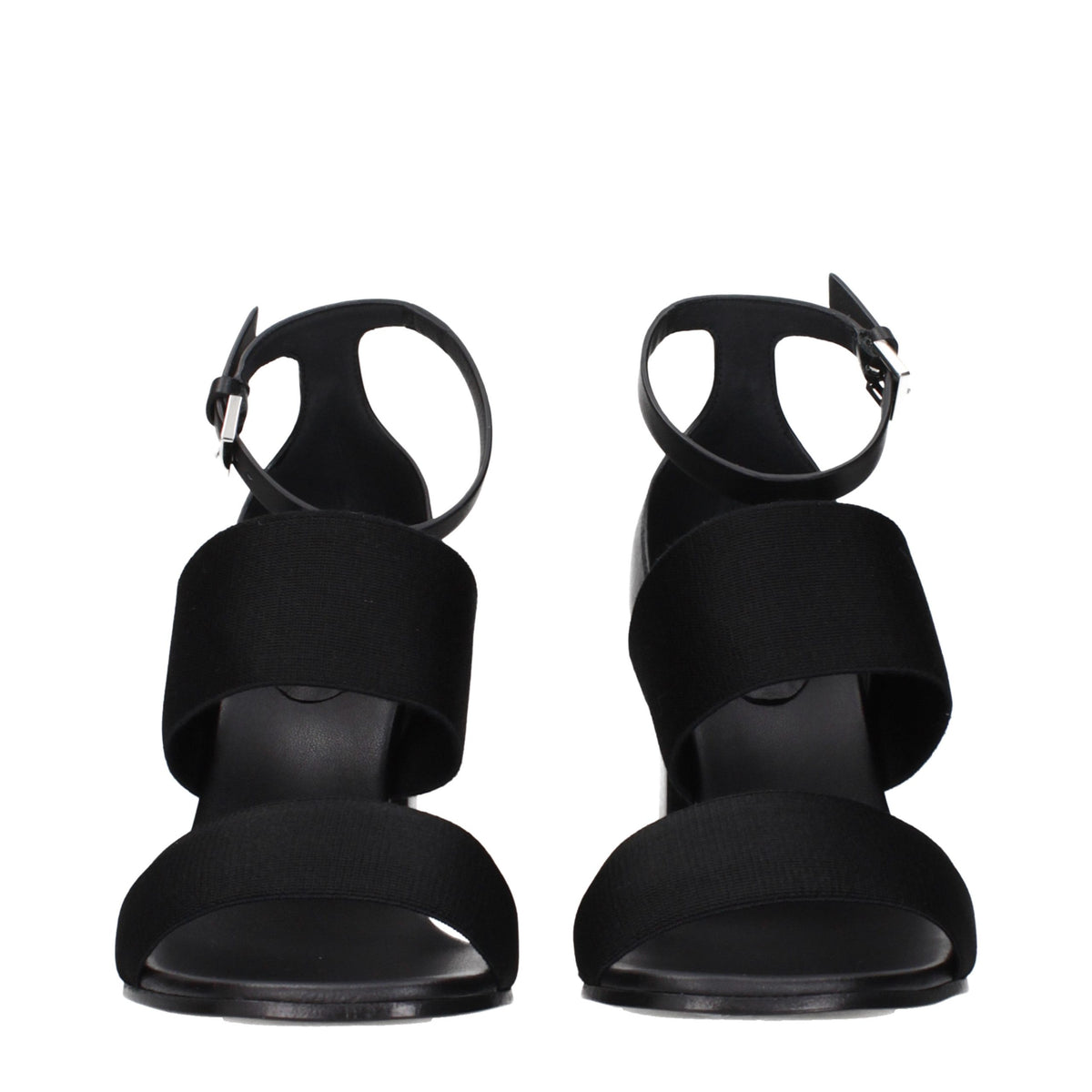 Elegant Fabric Platform Sandals