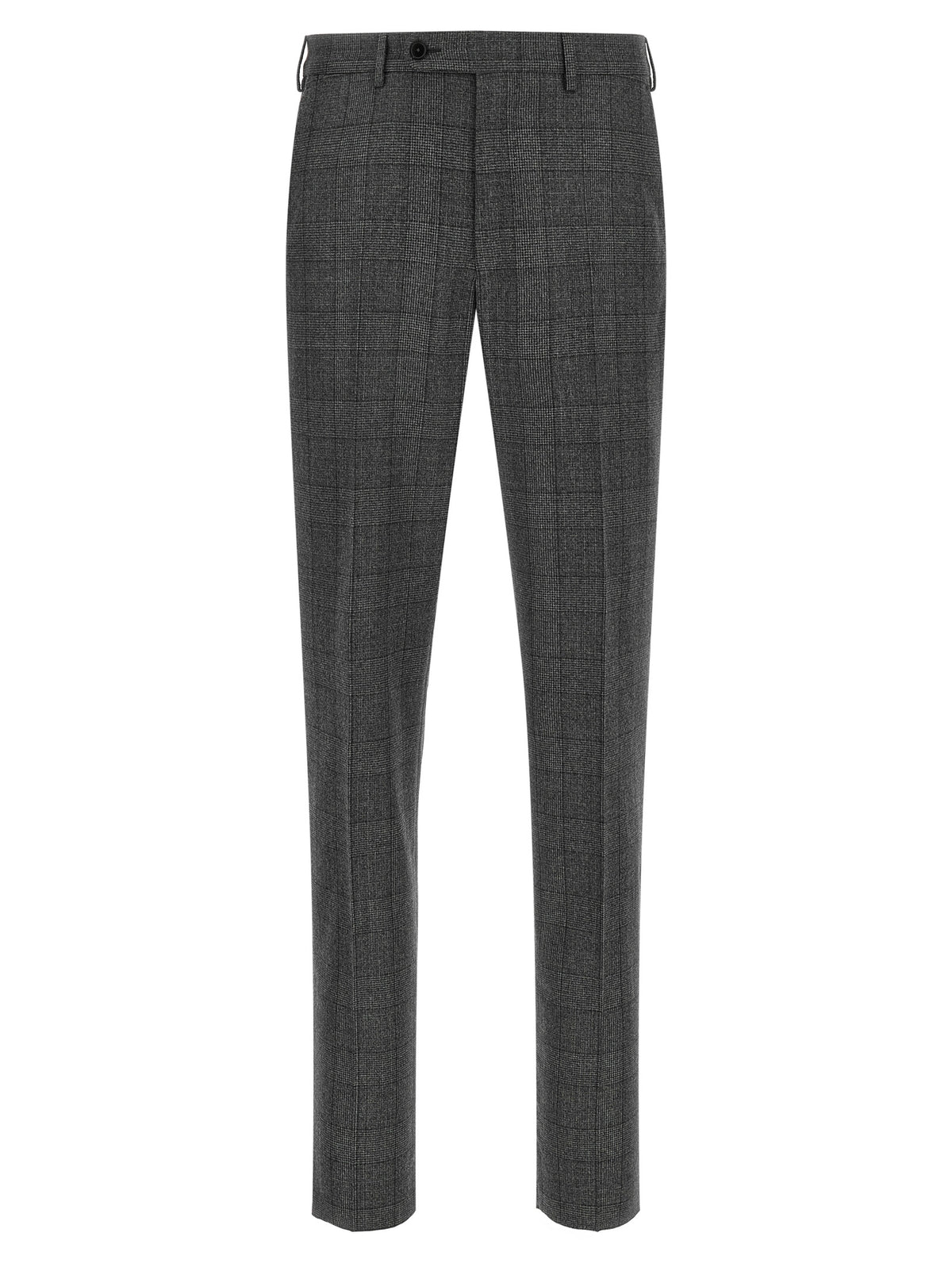 Gray Wool Flannel Two-Piece Suit
