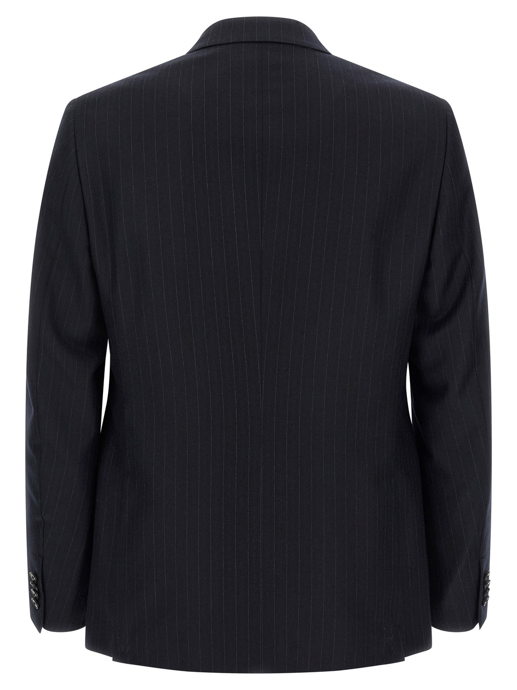 Midnight Blue Wool Two-Piece Suit