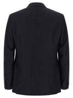 Midnight Blue Wool Two-Piece Suit