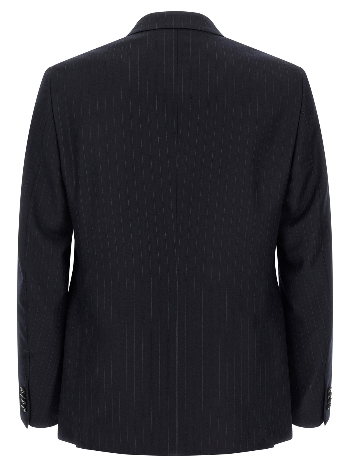 Midnight Blue Wool Two-Piece Suit