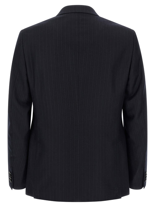 Midnight Blue Wool Two-Piece Suit