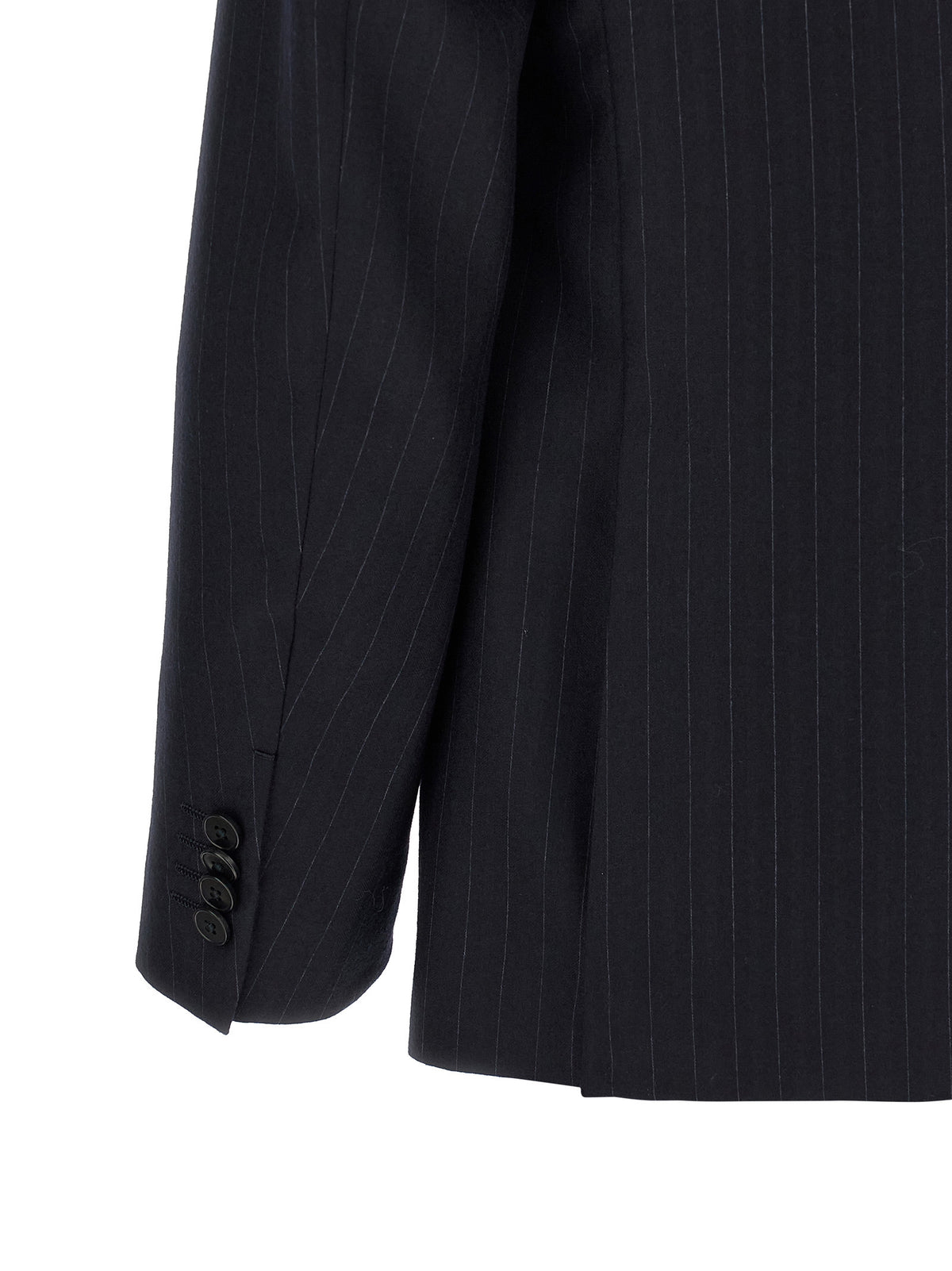 Midnight Blue Wool Two-Piece Suit