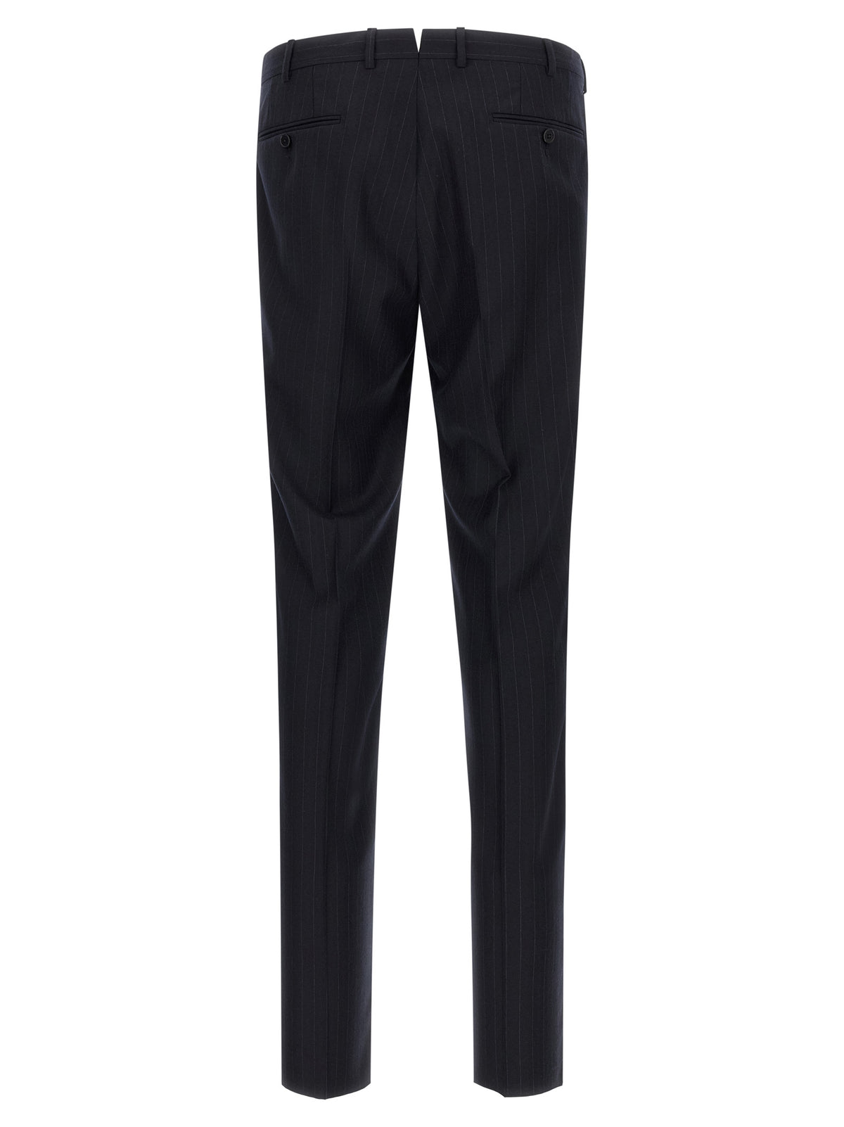 Midnight Blue Wool Two-Piece Suit