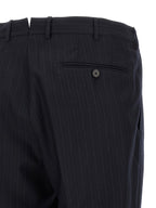 Midnight Blue Wool Two-Piece Suit