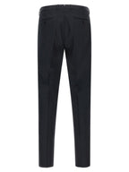 Pure Wool Two‑Piece Suit in Midnight Blue