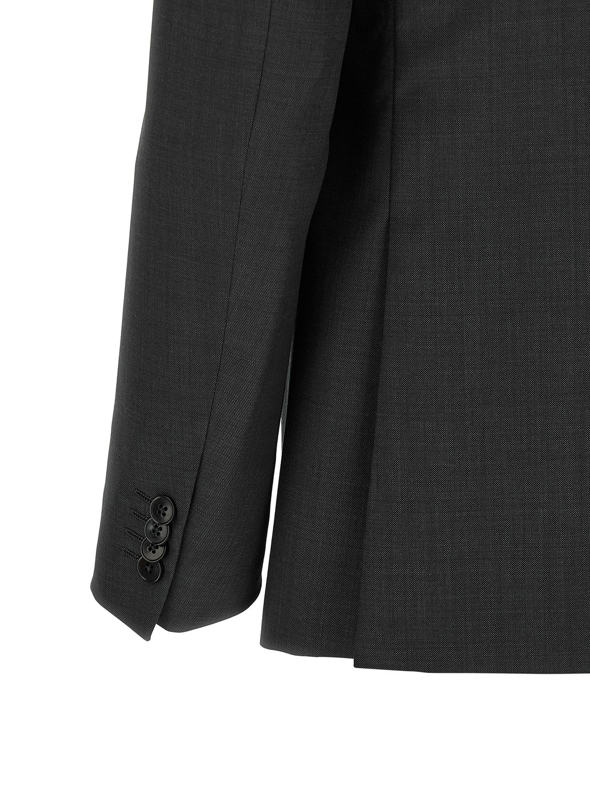 Anthracite Grey Wool Two-Piece Suit