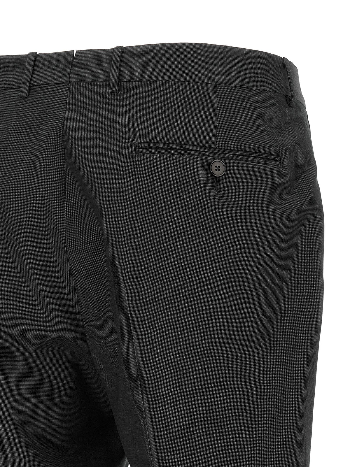 Anthracite Grey Wool Two-Piece Suit