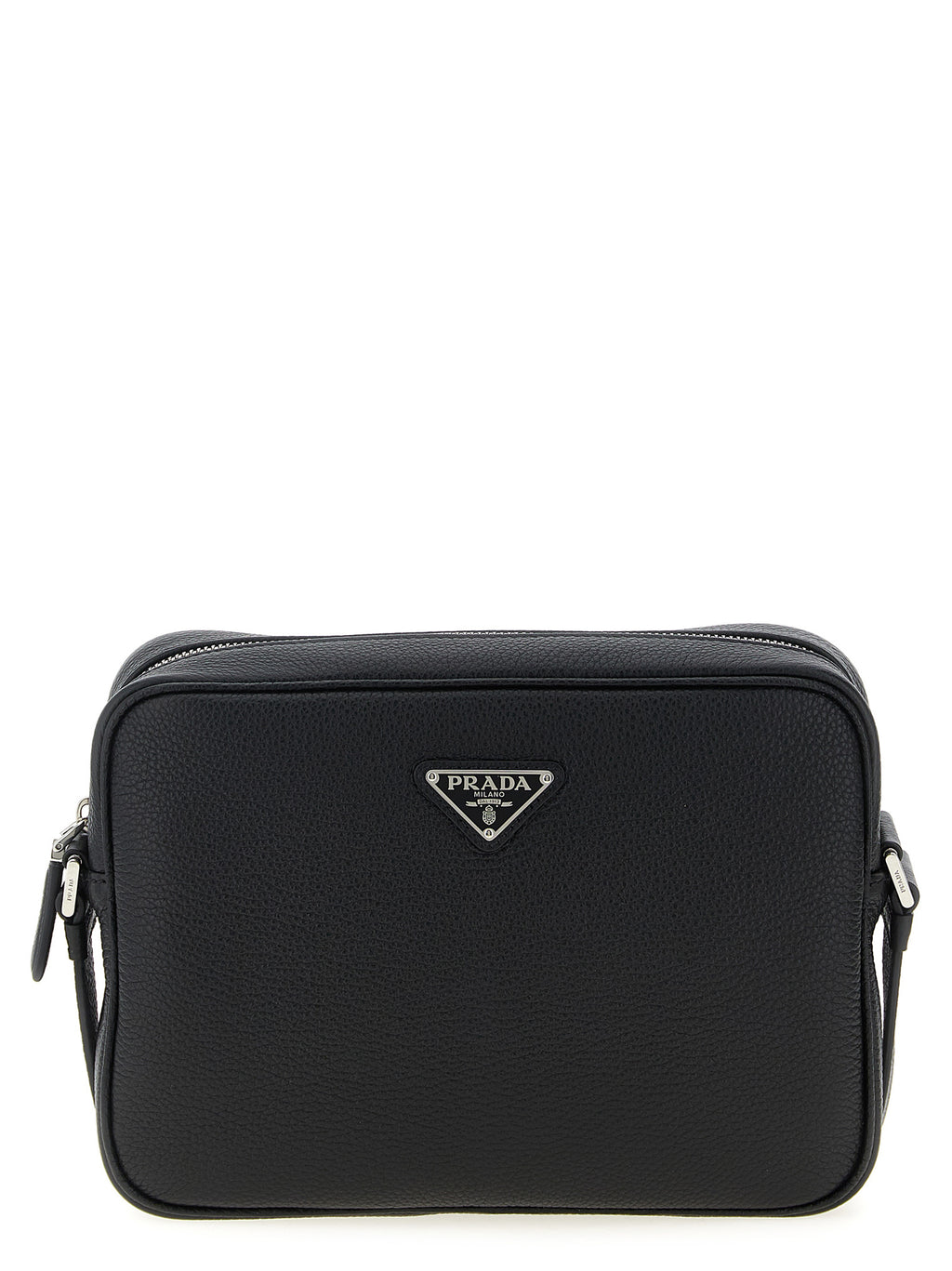 Black Calfskin Crossbody Bag