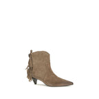 Suede Calf Leather Didi Ankle Boots