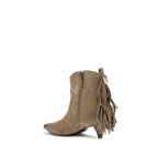 Suede Calf Leather Didi Ankle Boots