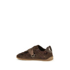 Brown Suede Yulia Sneakers