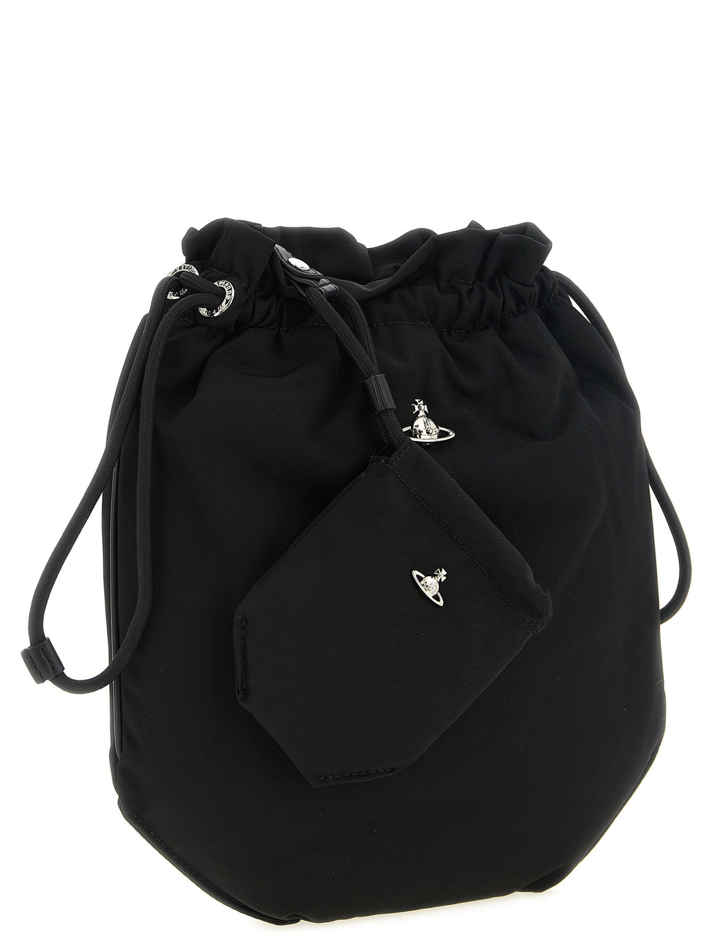 Polyester Orb Logo Mini Clutch