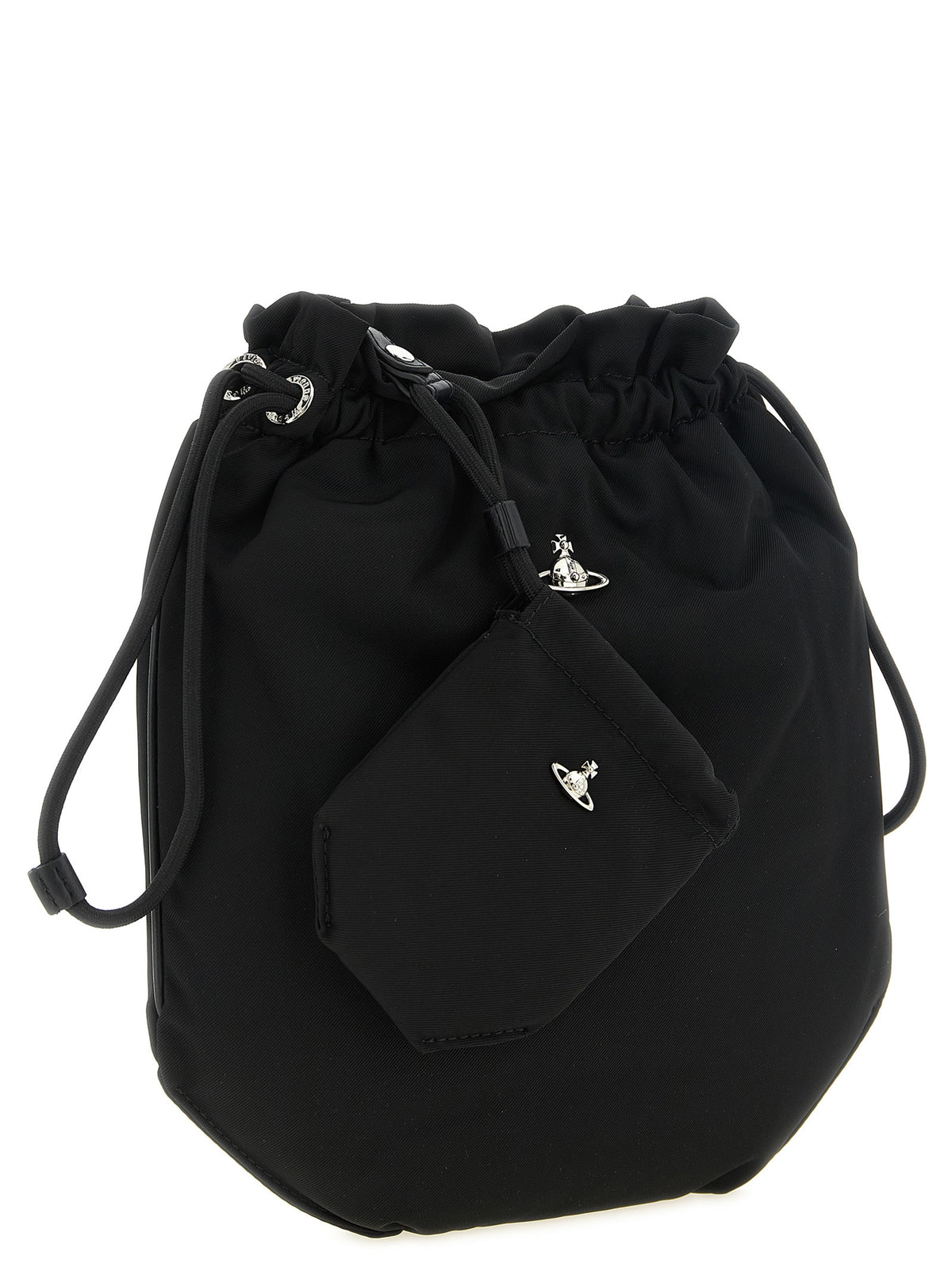 Polyester Orb Logo Mini Clutch