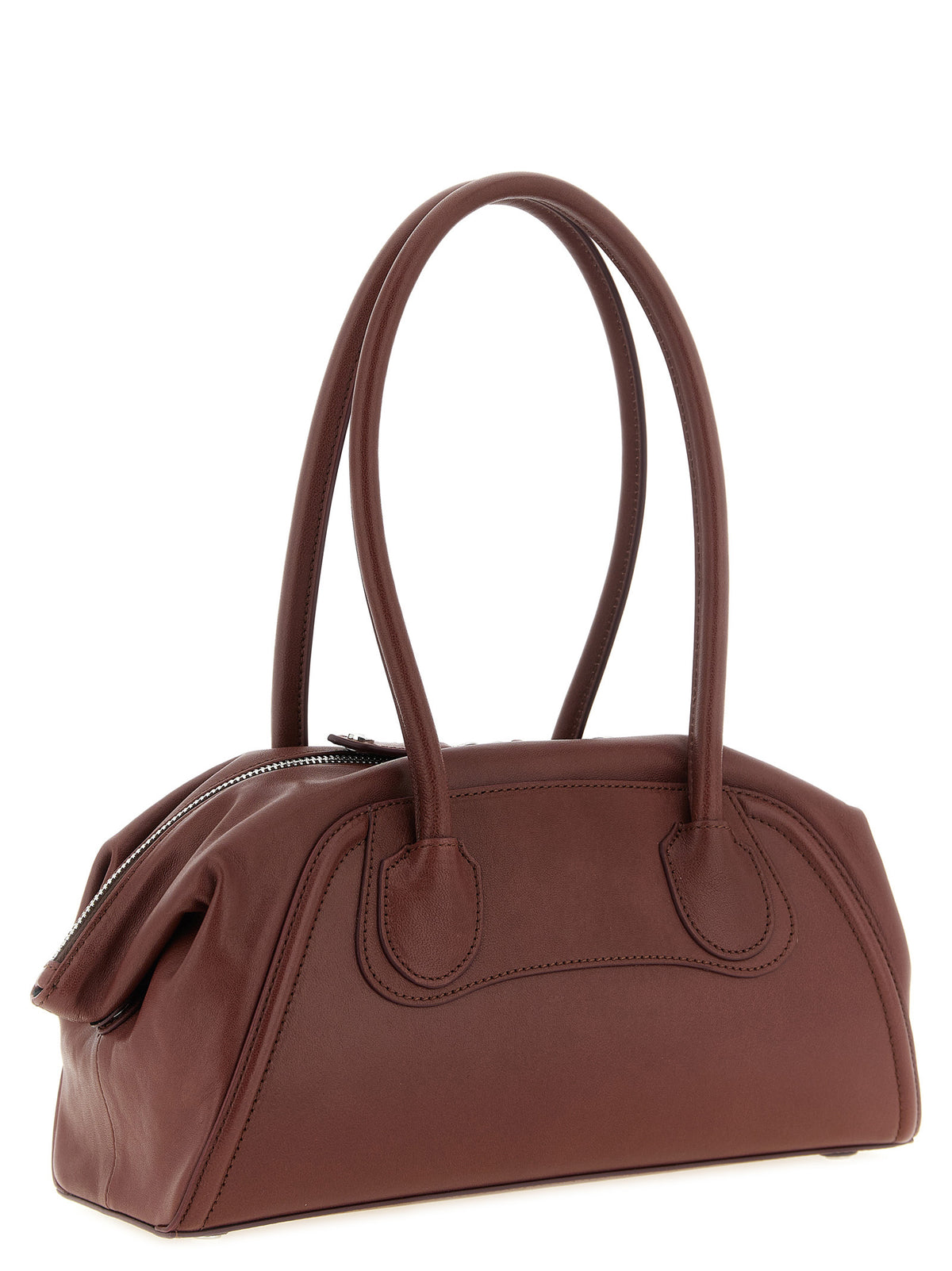 Small Calfskin Shirley Shoulder Bag