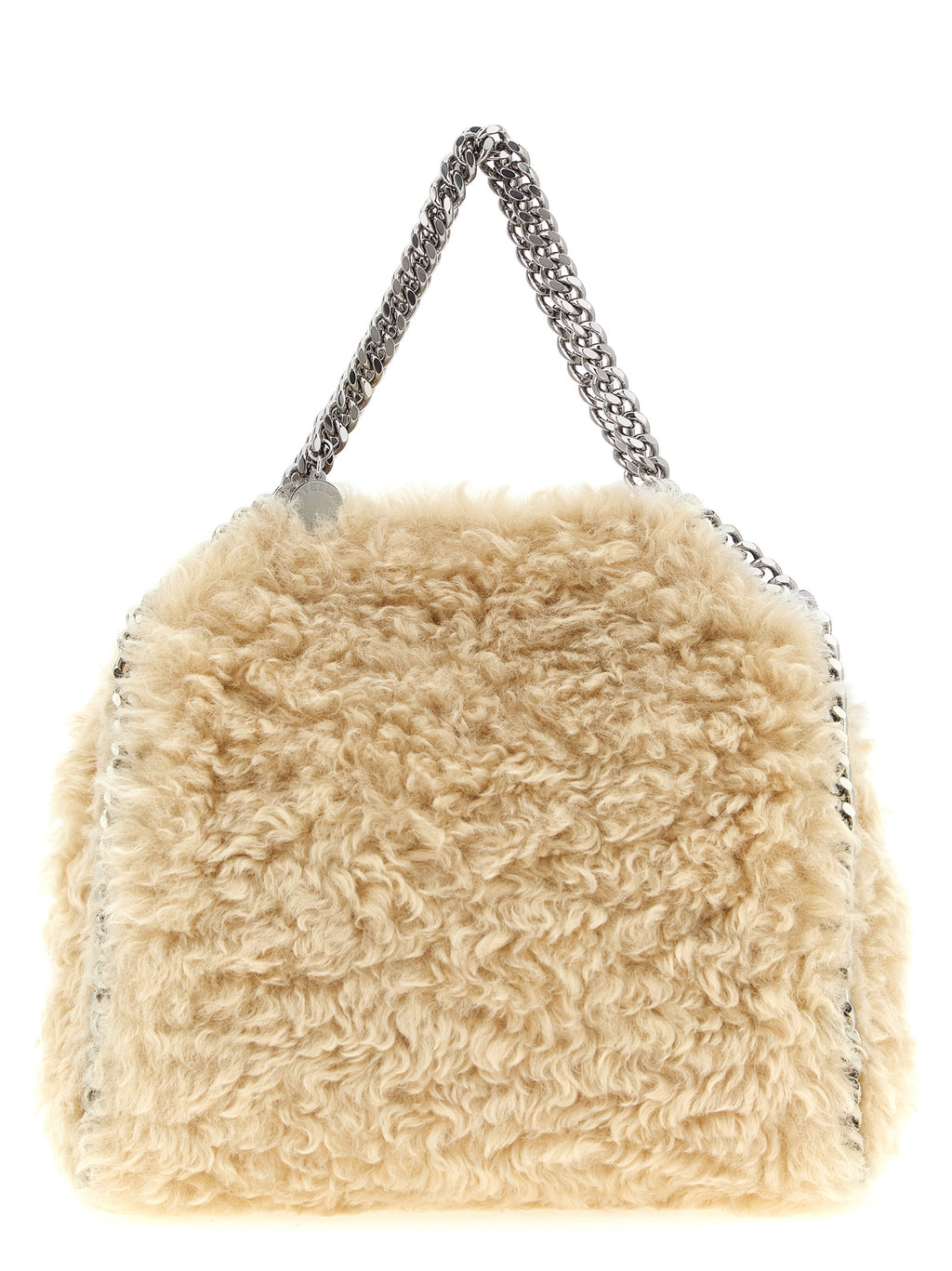 Mini Falabella Beige Polyester Handbag