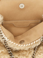 Mini Falabella Beige Polyester Handbag