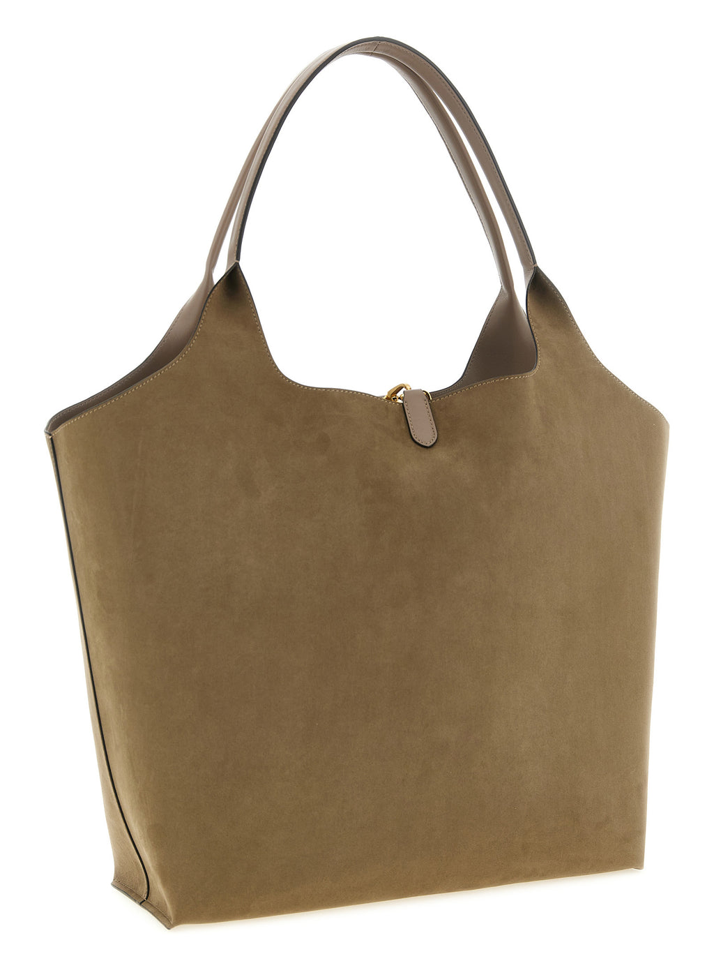 Gray Reversible Polyester Tote