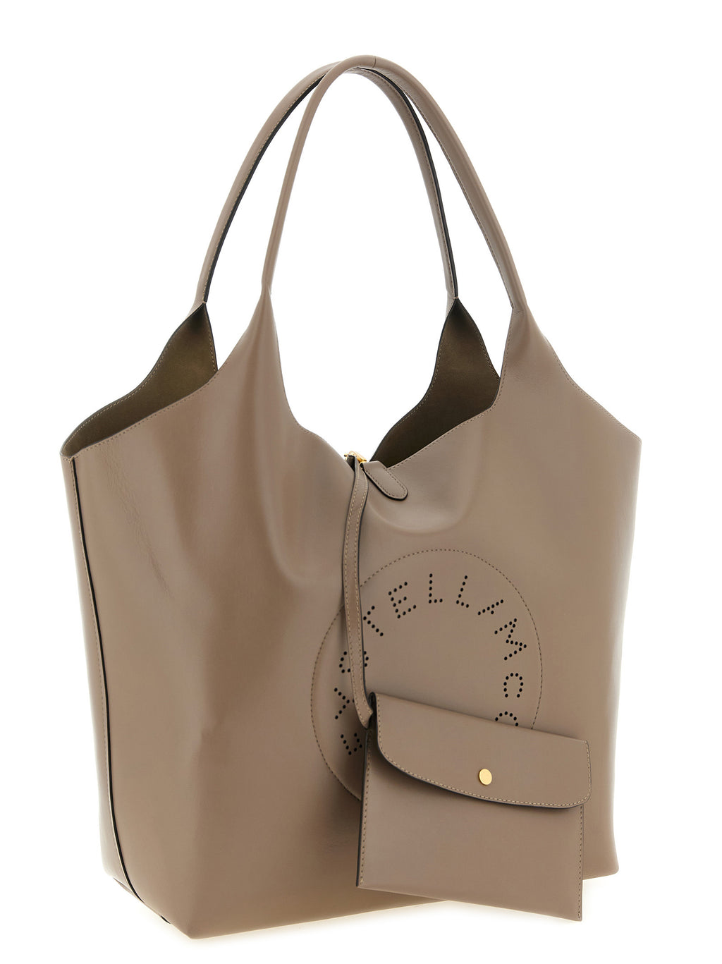 Gray Reversible Polyester Tote