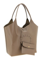 Gray Reversible Polyester Tote