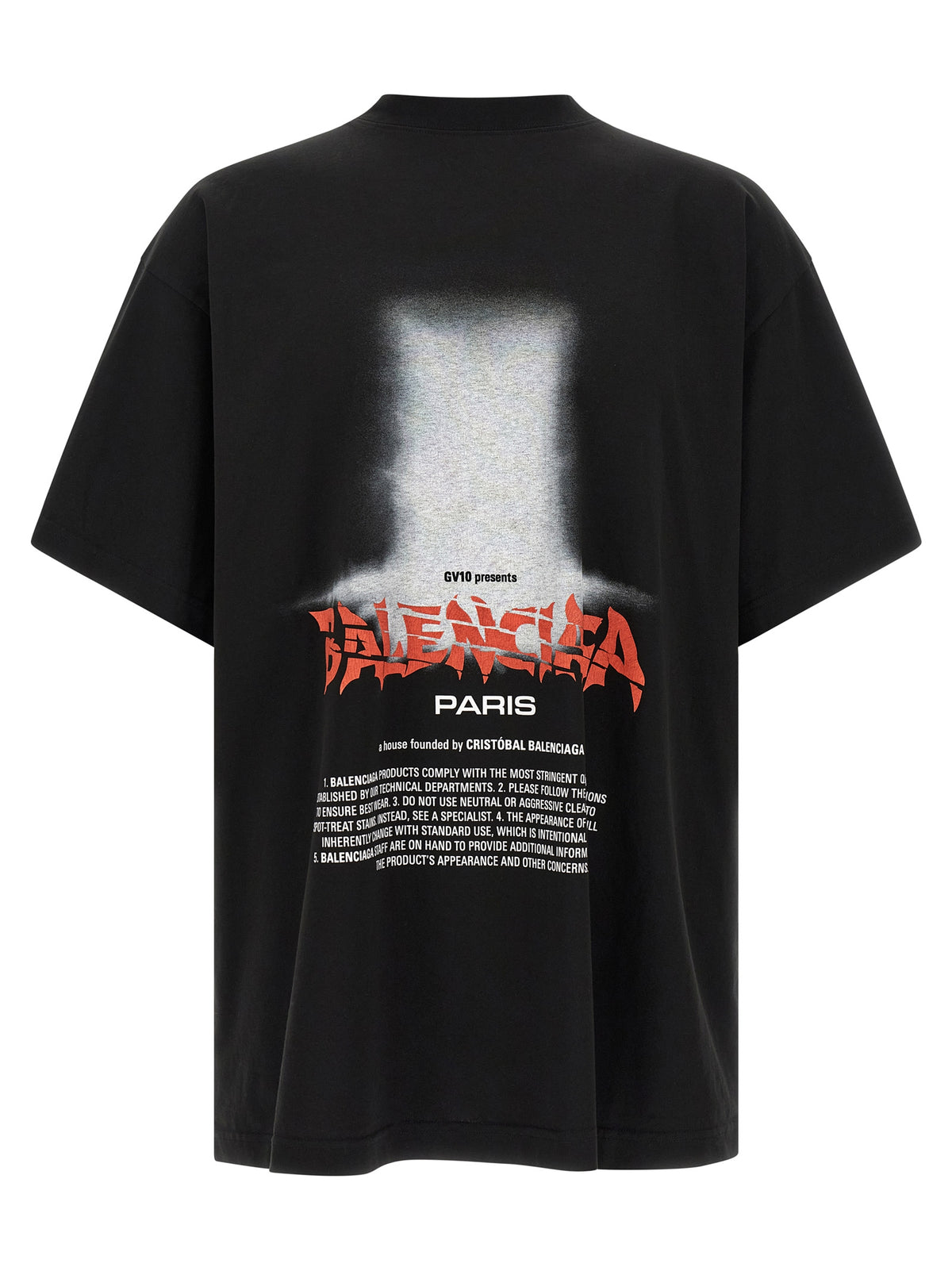 Oversized The Door Graphic Cotton T-Shirt