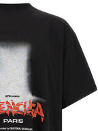 Oversized The Door Graphic Cotton T-Shirt