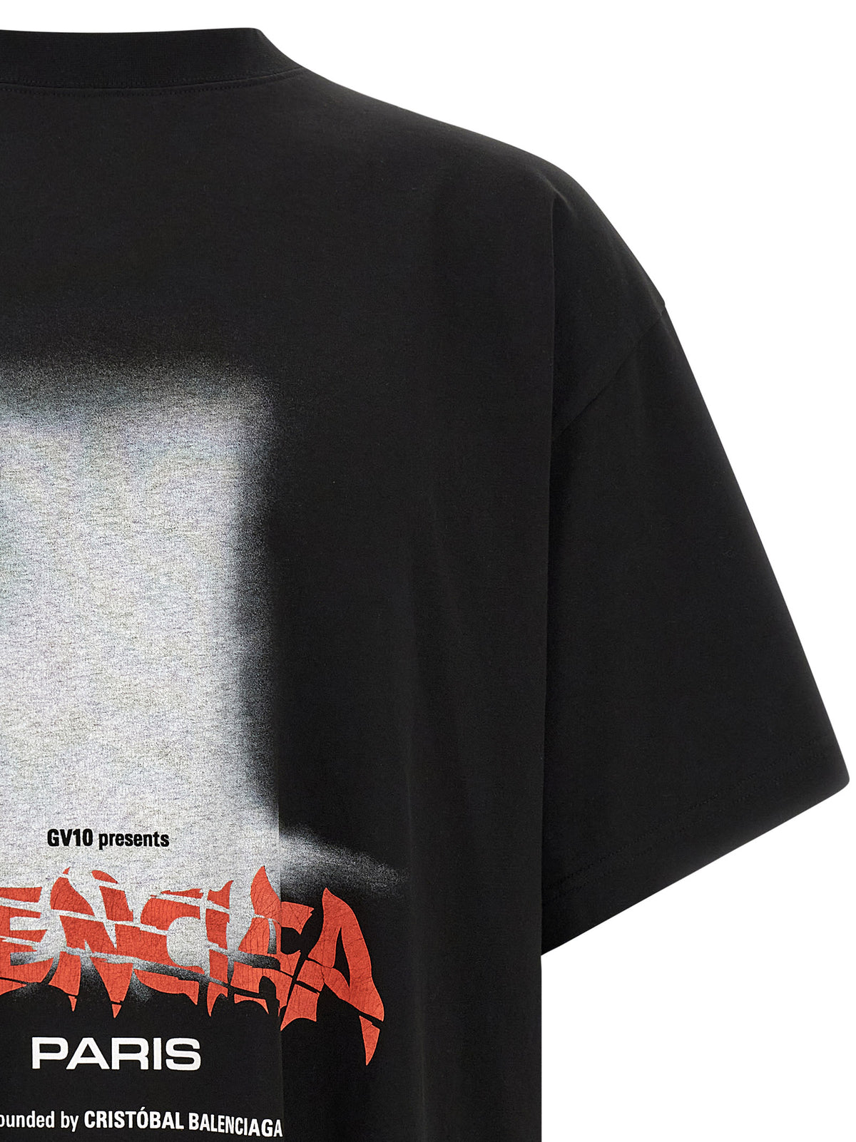 Oversized The Door Graphic Cotton T-Shirt