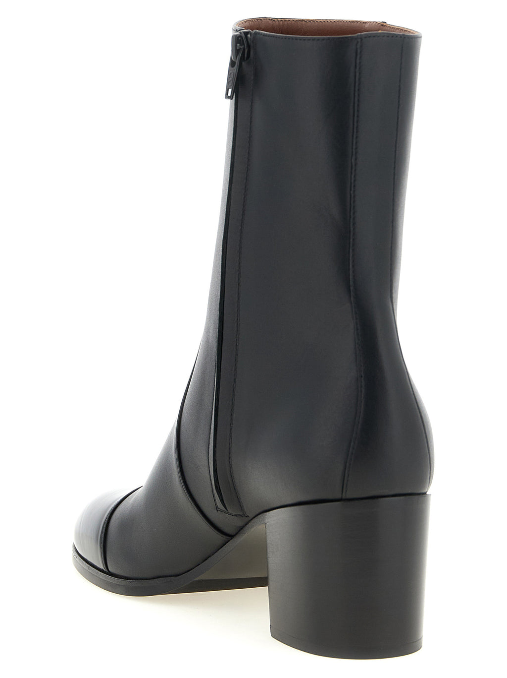 Calfskin Zimmy Ankle Boots
