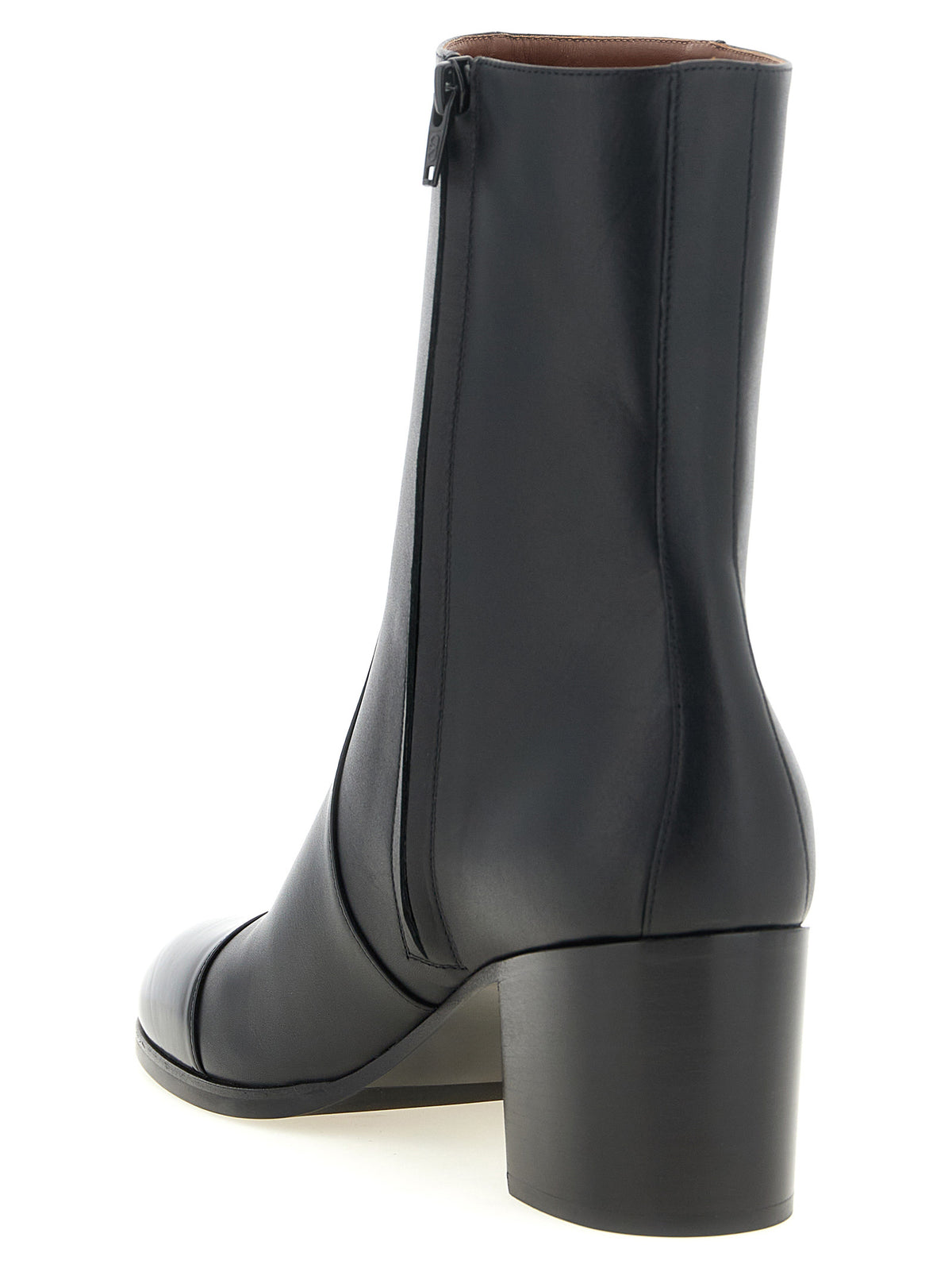 Calfskin Zimmy Ankle Boots